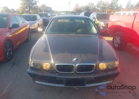 2001 BMW 740Il z USA, uszkodzony, nr VIN WBAGH83481DP20223